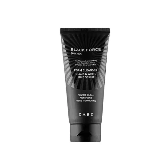 Dabo Black Force For Men Foam Cleanser 120ml